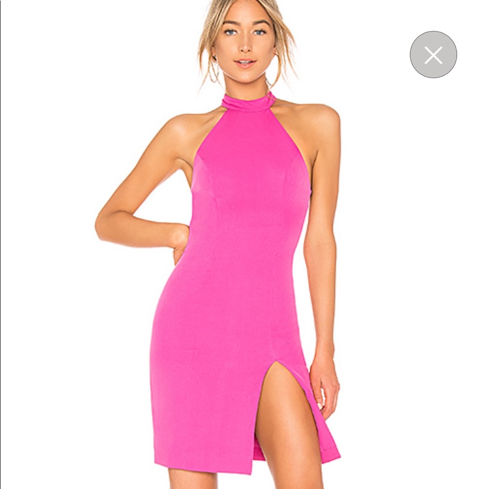 NBD Sugar Pine Bodycon in Fuchsia